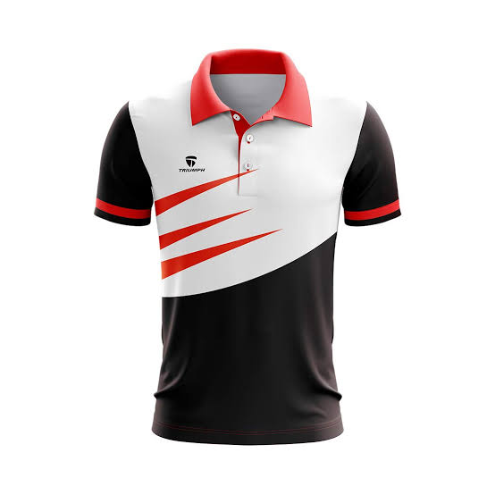 red & white jersey