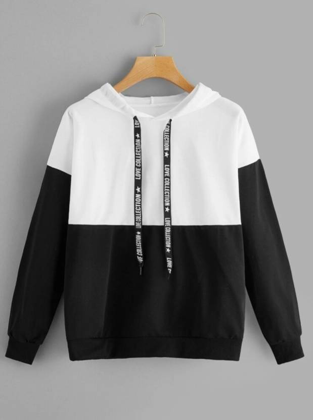 White and Black Hoodie in Single or Bulk | BEAUQLO