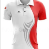 White Red Collor Jersey