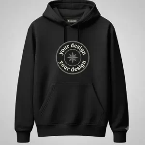 black hoodie