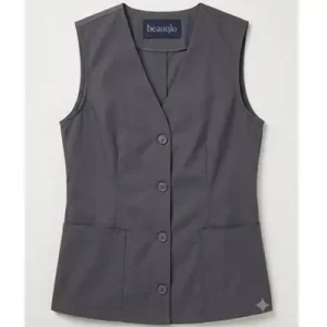 dark grey waistcoat