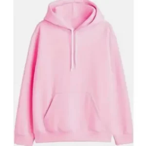 pink hoodie