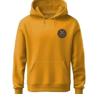 mustard yellow hoodie