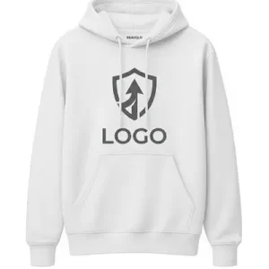 white hoodie